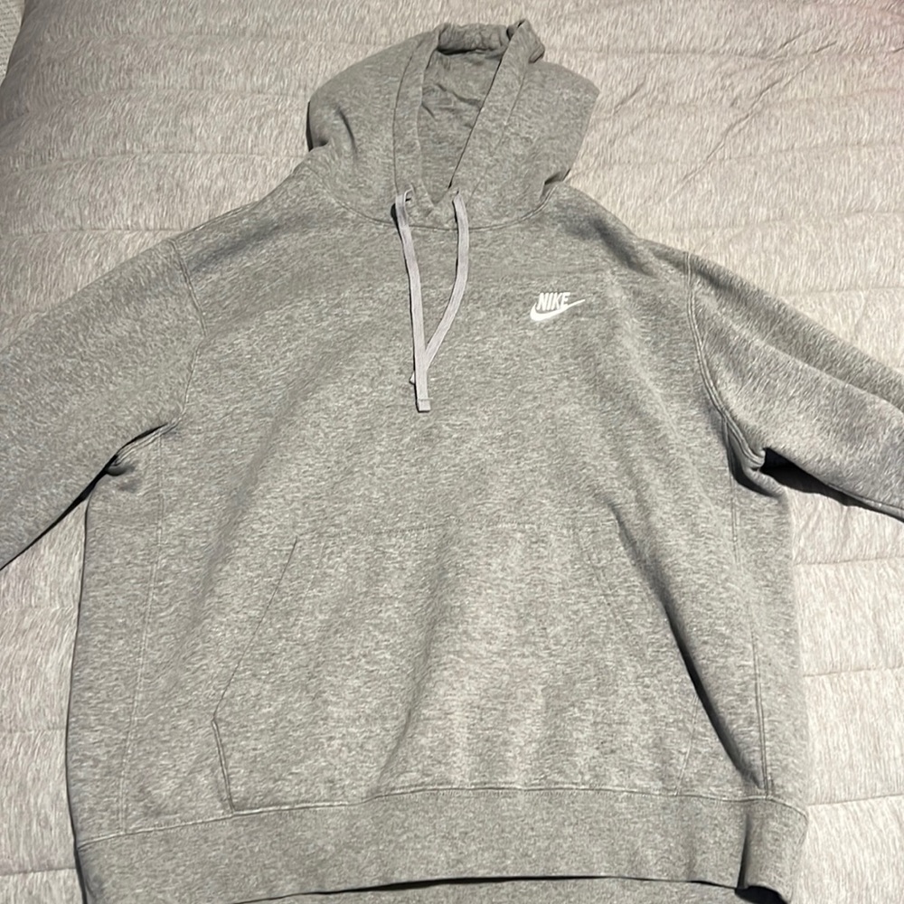 Men’s Nike Gray Hoodie Large